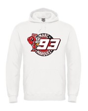 Felpa di Marc Marquez 93 ducati unisex uomo donna bambino moto gp