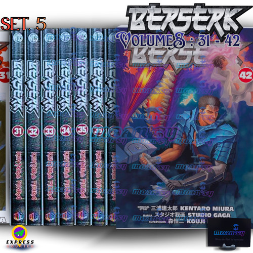 Berserk manga inglese volumi - manga,