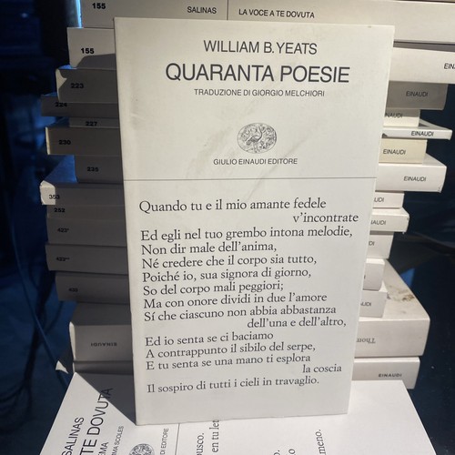 Poesia einaudi william b - [poesia],