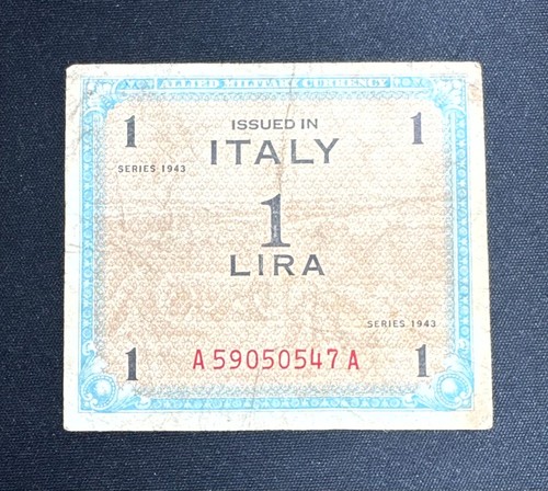 Banconota regno italia 1 - banconota, d'italia