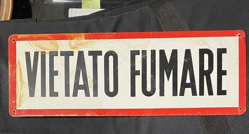 Vietato fumare tabella insegna - vietato,