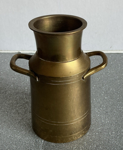 Vintage mini brass - milk, can