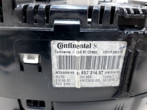 96657314xt instrument cluster - 96657314xt,