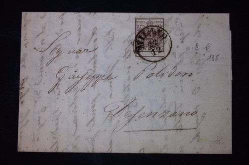 Lombardo veneto lettera con - lombardo,