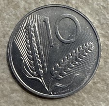 MONETA 10 LIRE DEL 1982 DELLA REPUBBLICA ITALIANA