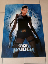 Poster vintage 2001 Official Lara Croft Tomb Raider  Jolie 64 x 90 cm