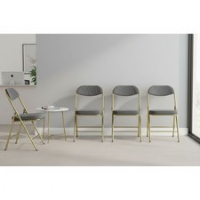 SEDIA PIEGHEVOLE IMBOTTITA ORO