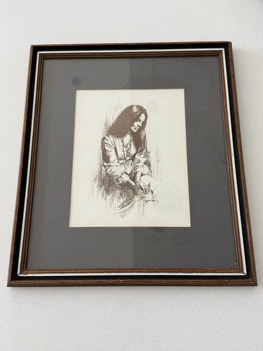 Quadro vintage leo jansen dama - leo,