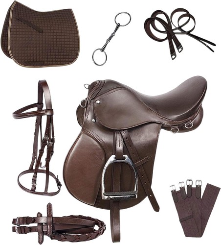 Sella pelle cavallo - in, di