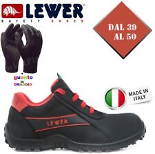 scarpa da  lavoro antinfortunistica  LEWER DP1N MADE IN ITALY S3 COOL JOB  49 50