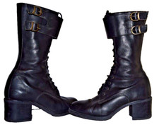 Stivali donna Cool Sexy Punk numero 38 nero/nero/noir