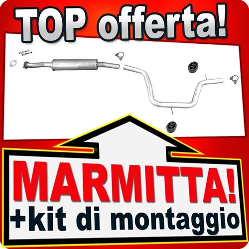 Silenziatore centrale per - per, ford