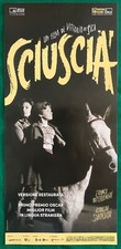 LOCANDINA ORIGINALE CINEMA SCIUSCIA'' VITTORIO DE SICA  PREMIO OSCAR  CULT