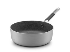Pentole Agnelli ALSC107GPIC28 Linea Shark Skin Induzione Casseruola Bassa