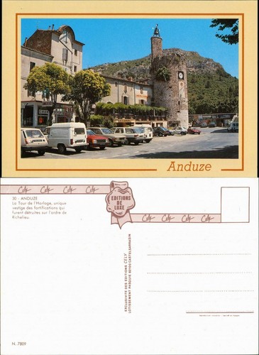 Anduze tour l horloge - anduze, la
