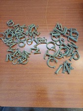 Lotto di Lettere in Ottone