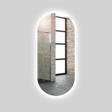 Specchio ovale led - ovale,