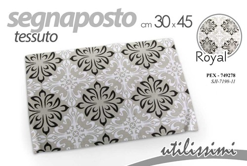 Segnaposto tessuto tovaglietta - tessuto,