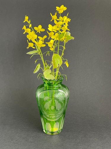 Vaso vetro tagliato - tagliato,