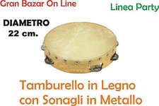 Tamburello classico con - tamburello,