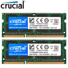 CRUCIAL DDR3L 1333Mhz 8GB 16GB