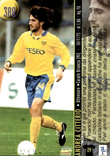 Card mundicromo 2000 - card, etichetta