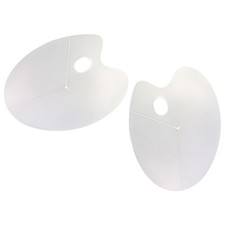 2 Pcs Tavolozza Pittura Per La Miscelazione Dei Di Vernice Plastica