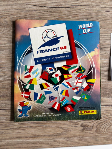Panini fifa world cup - cup, 1998