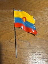 Lineol-Elastolin tin flag for