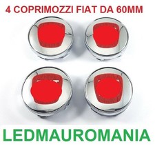 4 Coprimozzo Tappi  Fiat