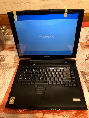 Vintage laptop toshiba - vintage,