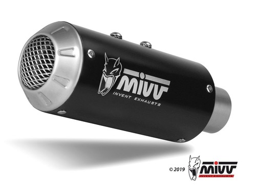 Terminale mivv mk3 inox nero - mivv,
