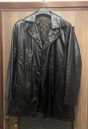 Cappotto donna pelle - cappotto, nera