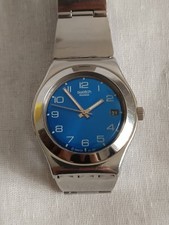 Vintage AG2001 Orologio da polso Swatch Irony YLS416G quadrante Blu quarzo Swiss