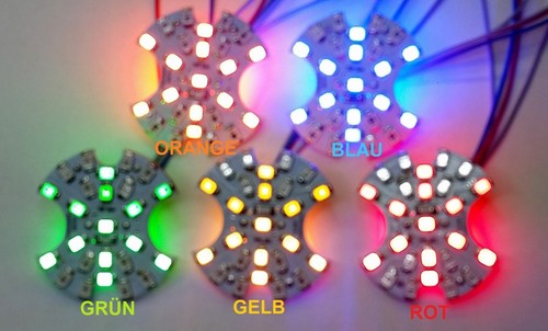 Kit pcb torretta urto led - d'urto,
