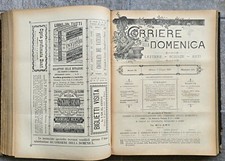 CORRIERE DELLA DOMENICA ANNATA COMPLETA 1891 ANNO 2°
