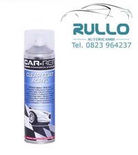 SPRAY SMALTO ACRILICO TRASPARENTE LUCIDO VERNICE AUTO E PER TUTTE LE SUPERFICI
