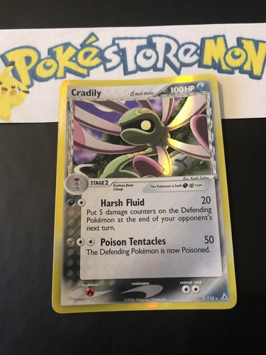 Pokémon cradily delta ex - cradily,
