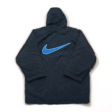 NIKE Giacca Nera Big Logo