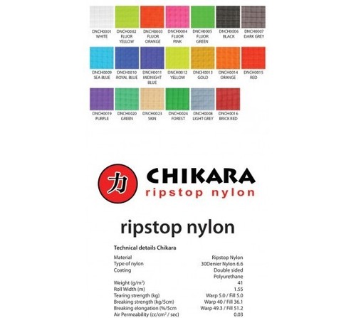 Chikara tessuto spinnaker - chikara,
