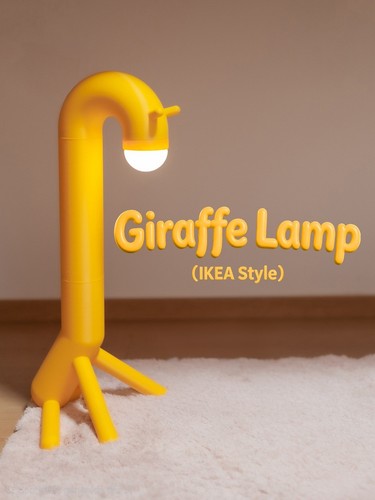 Lampada giraffa ikea style - ikea,