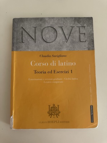 Libro corso latino teoria - libro, di