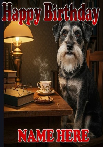 Schnauzer cane tè - , caffè