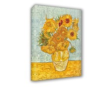Lupia - Quadro su Tela 70x100 cm I GIRASOLI - VAN GOGH