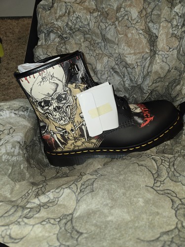 Stivali metallica martens - stivali,