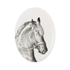 Cavallo Frisone lapide tombale