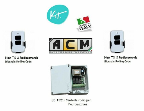 Kit centrale comando - centrale,