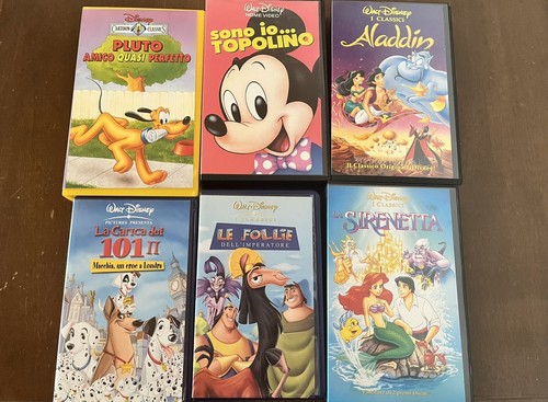 Videocassette originali disney - videocassette,