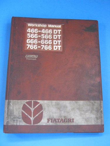 Manuale officina fiat trattori - manuale,