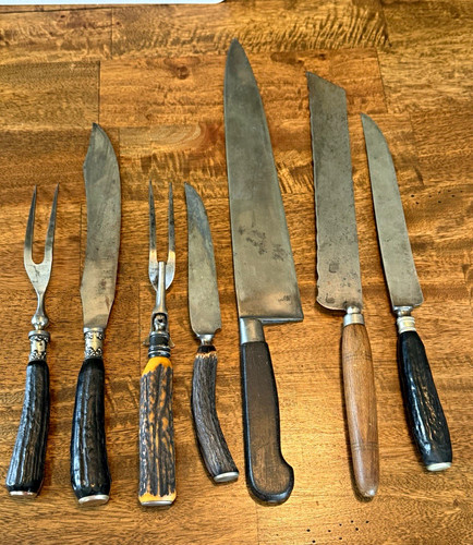 Set coltelli intaglio - set, e